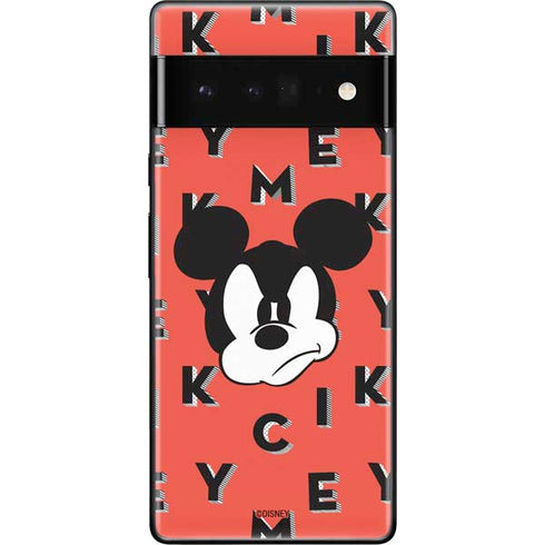 Disney Mickey Mouse Grumpy Face Google Pixel 6 Pro Skin